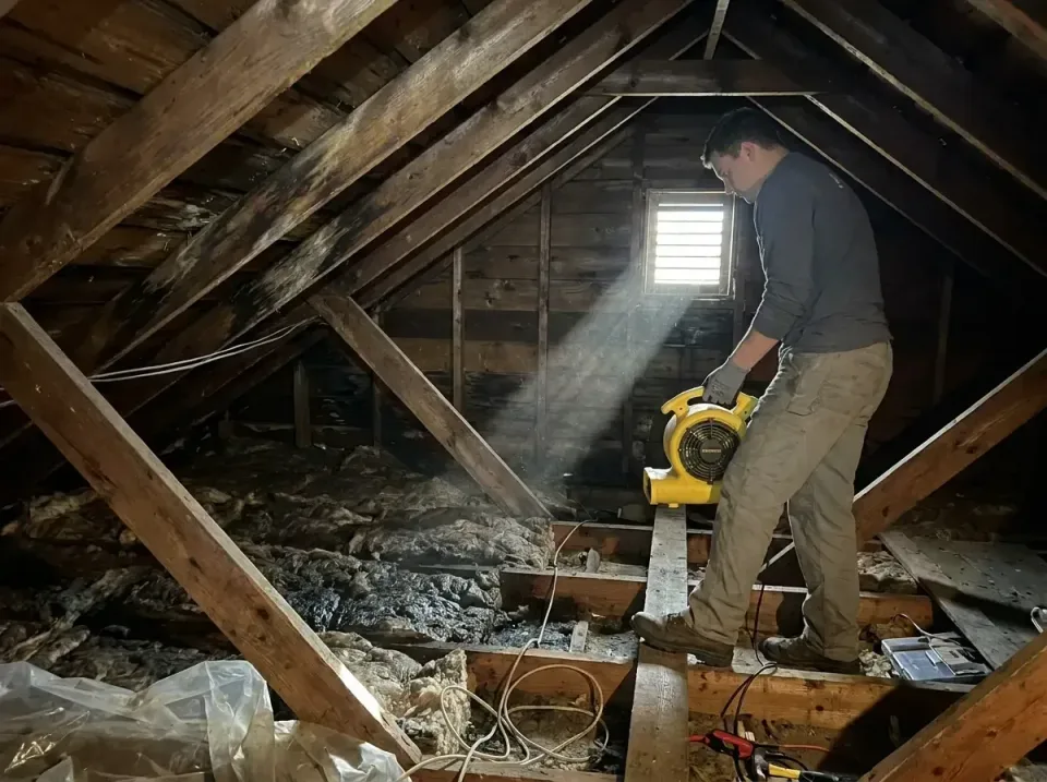 attic-water-damage-drying-proc-007 — frequently asked questions, Emergency Water Extraction & 24/7 Flood Response in Nowthen…
